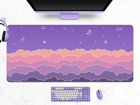 Technology Sense Pattern Gaming Mouse Pad